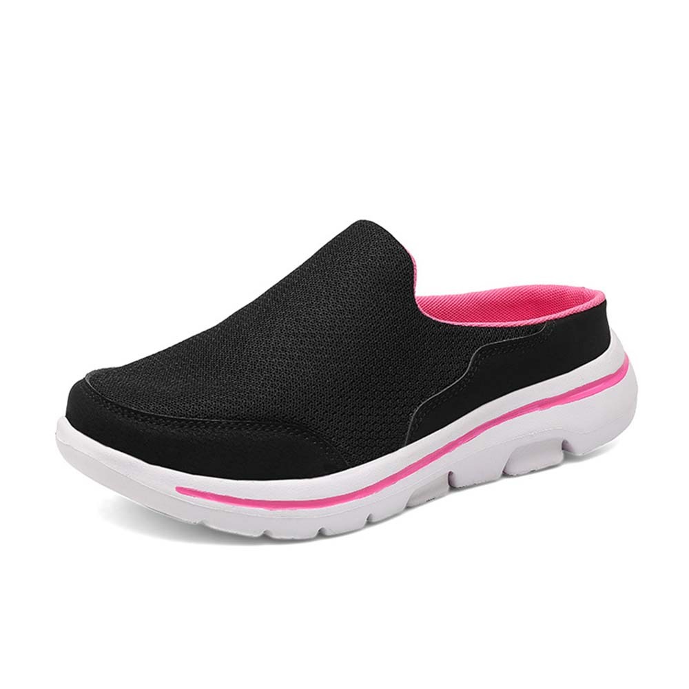 Smiledeer Men's and women's comfortable slip-ons breathable half-slippers