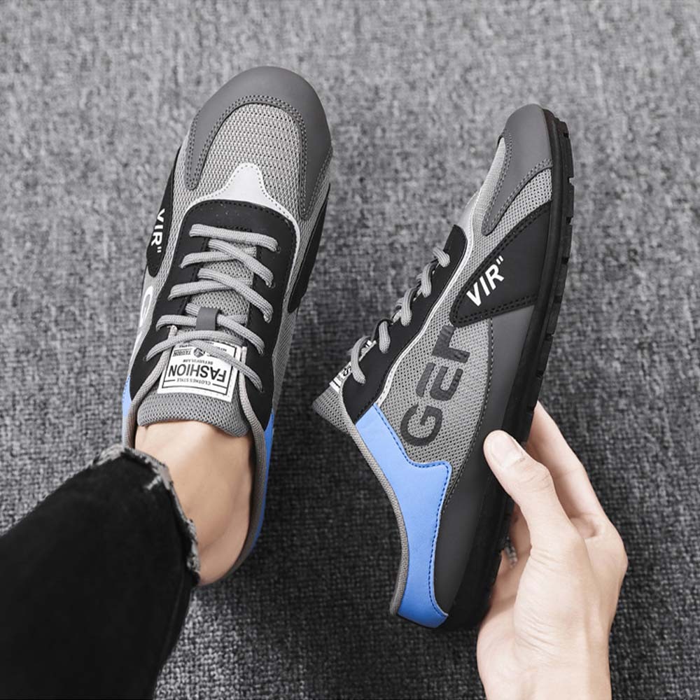 Zapatillas antideslizantes ligeras y transpirables para hombre, zapatos casuales