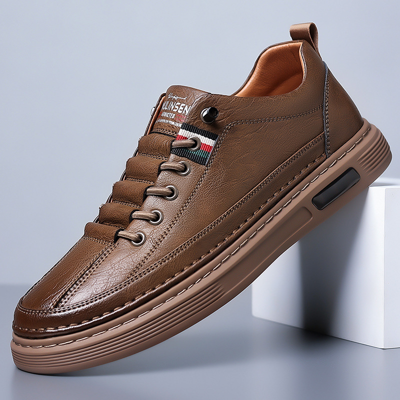 Men's Breathable Leather Casual Shoes
