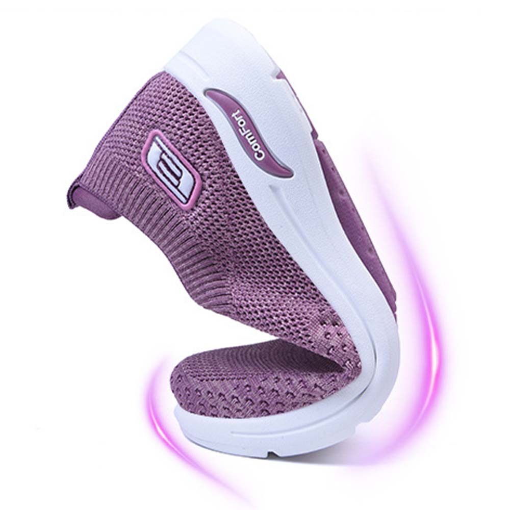 Zapatillas de deporte de suela suave para mujer transpirables de moda