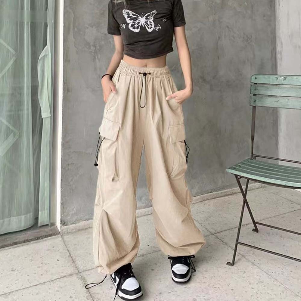 New women's retro loose casual pants