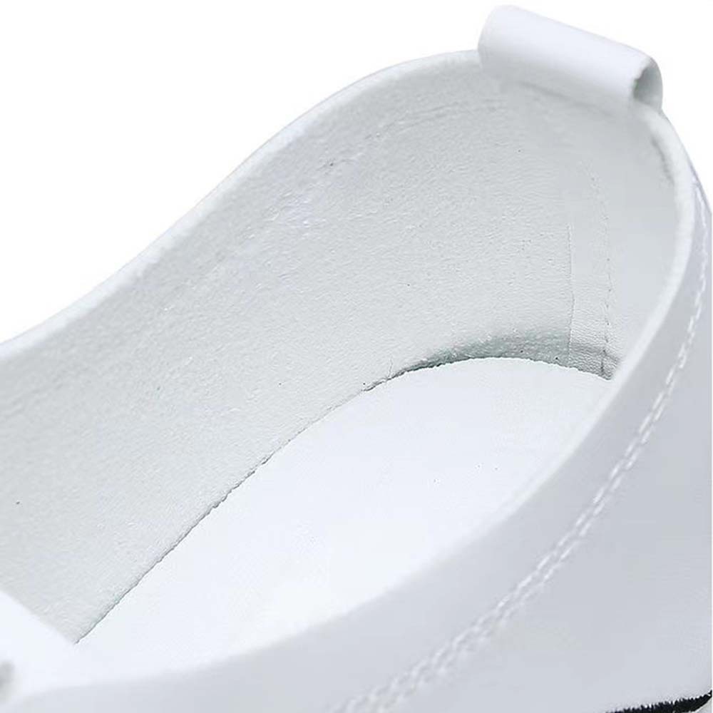 Zapatos casuales de cuero con suela blanda y estilo para hombre