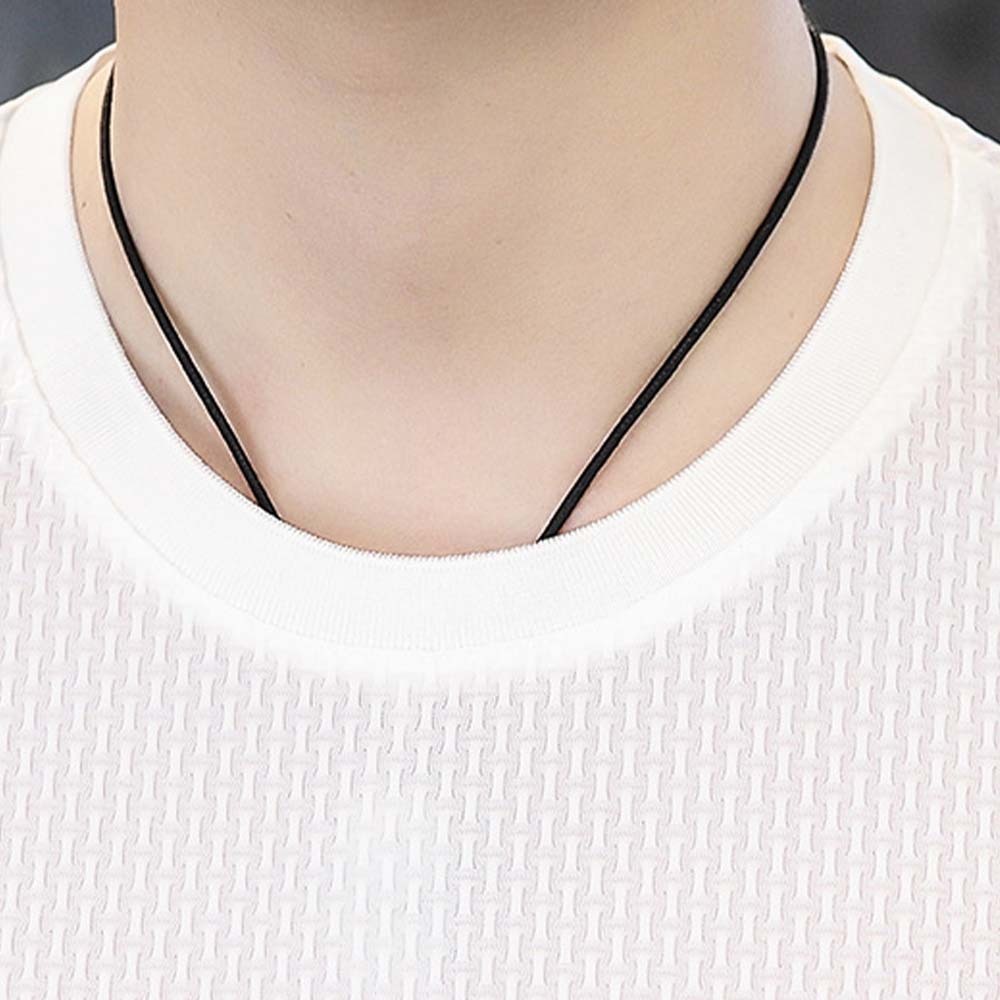 Camiseta de manga corta de seda helada transpirable para hombre