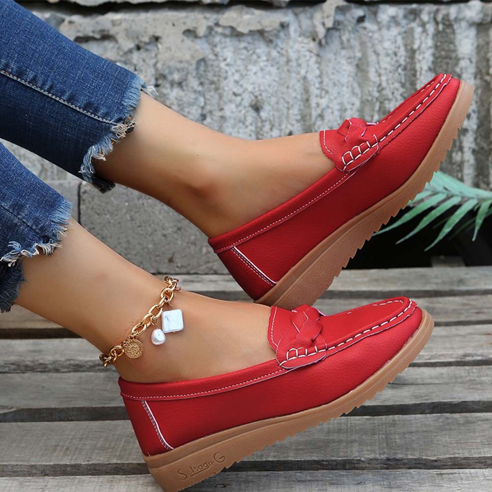 Zapatos casuales planos sin cordones de primavera 2024