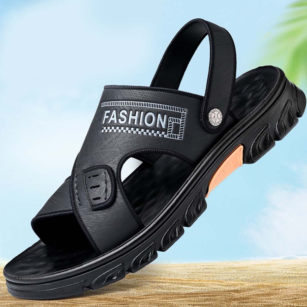 Sandalias de playa con punta abierta, antideslizantes y transpirables 