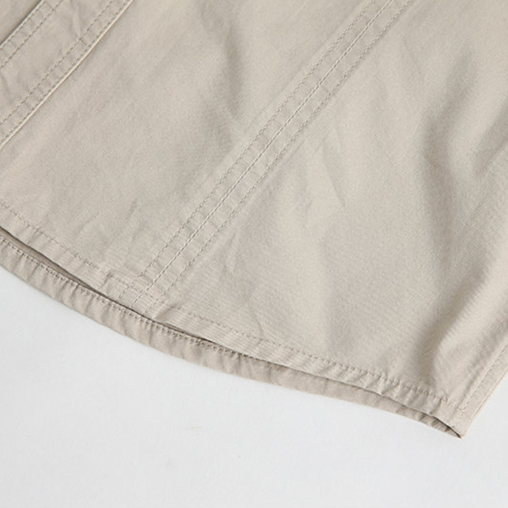 Olivoslindo Nueva camisa casual de manga larga de algodón suelto para hombre