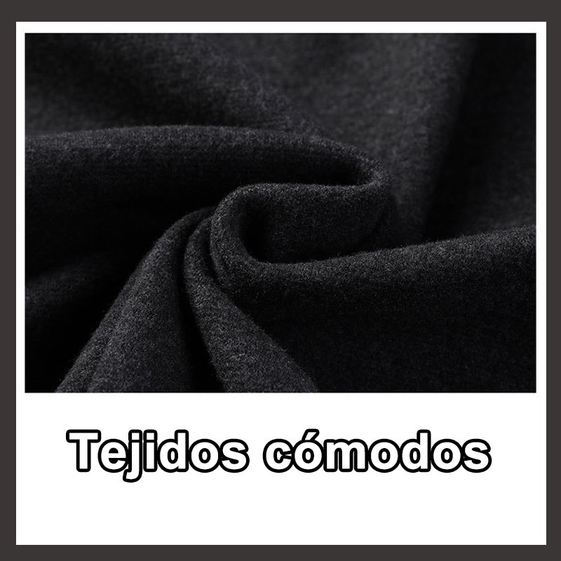 Cárdigan de punto camisa falsa de dos piezas para hombre