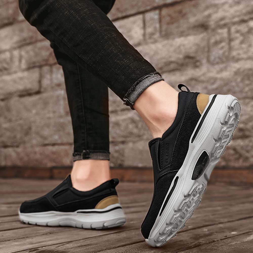 Comfortable and casual men's platform loafers
