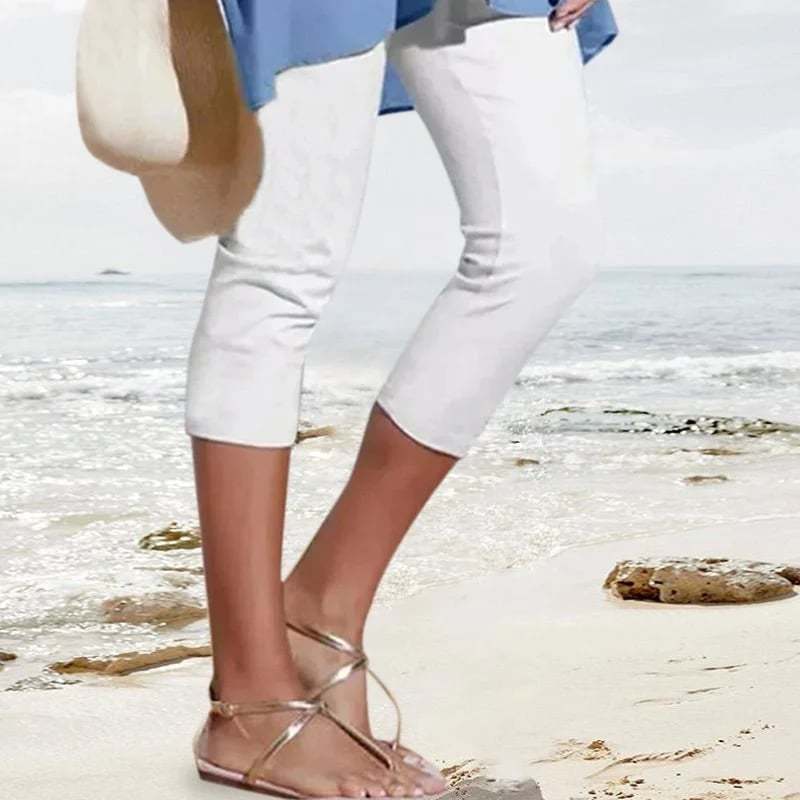 49% de descuento - Leggings casuales de color sólido para mujer👖