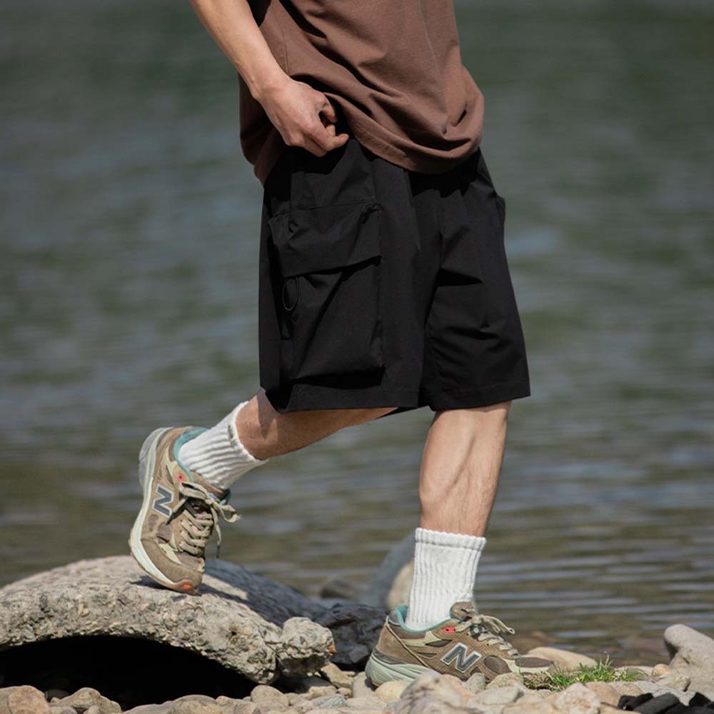 Smiledeer Men's outdoor casual loose sports cargo shorts
