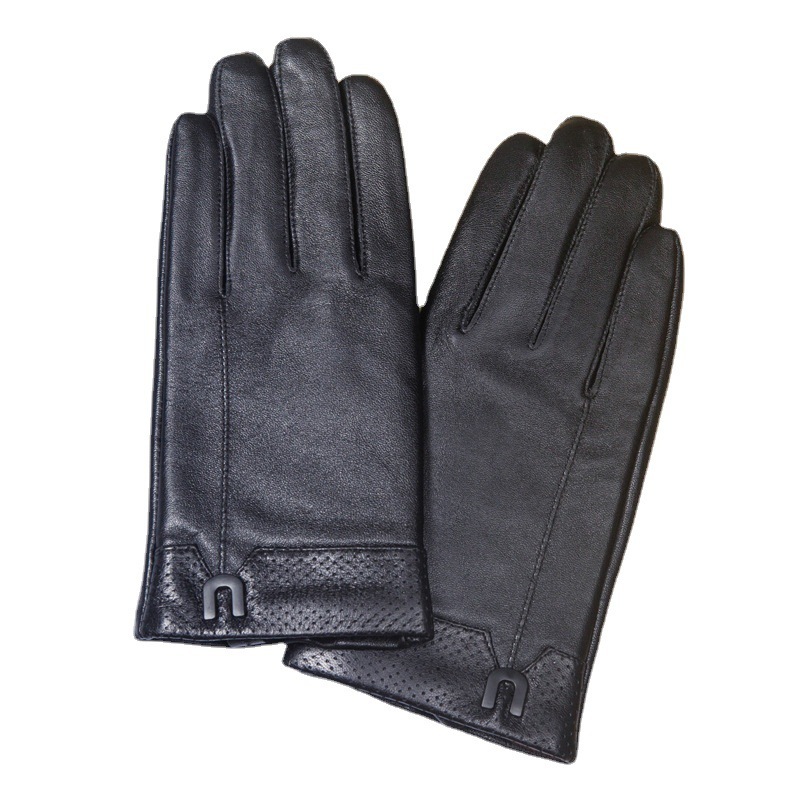 Nuevos guantes de PU cálidos y cómodos a la moda