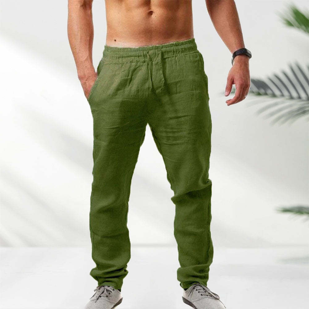 Olivoslindo Pantalón recto holgado hombre