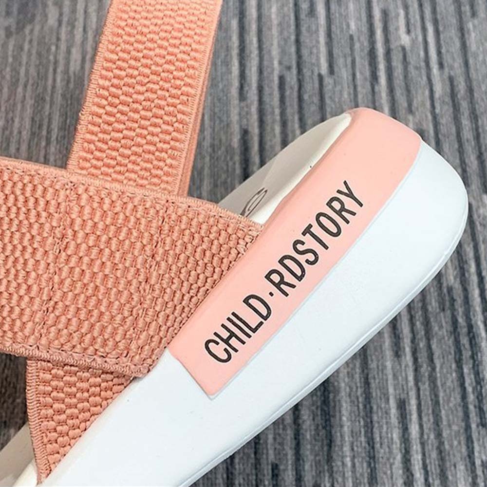 Sandalias deportivas cómodas con soporte plano para mujer