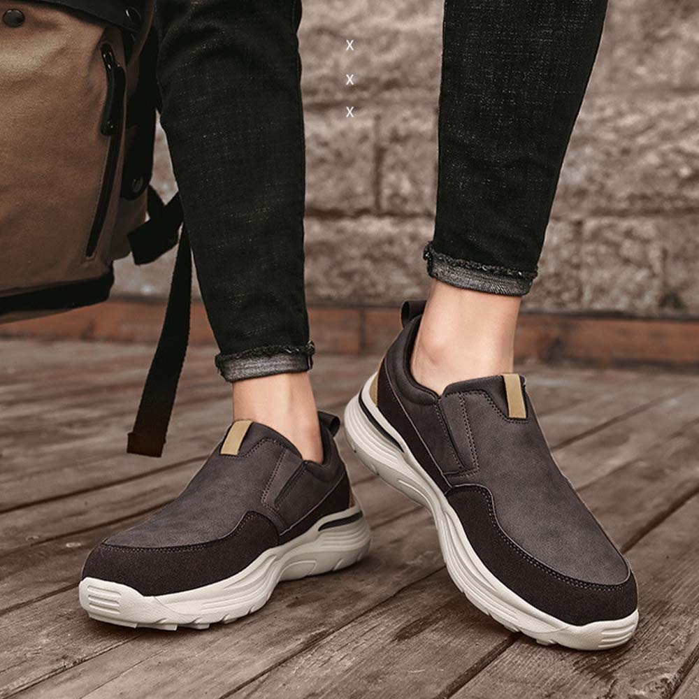 Comfortable and casual men's platform loafers