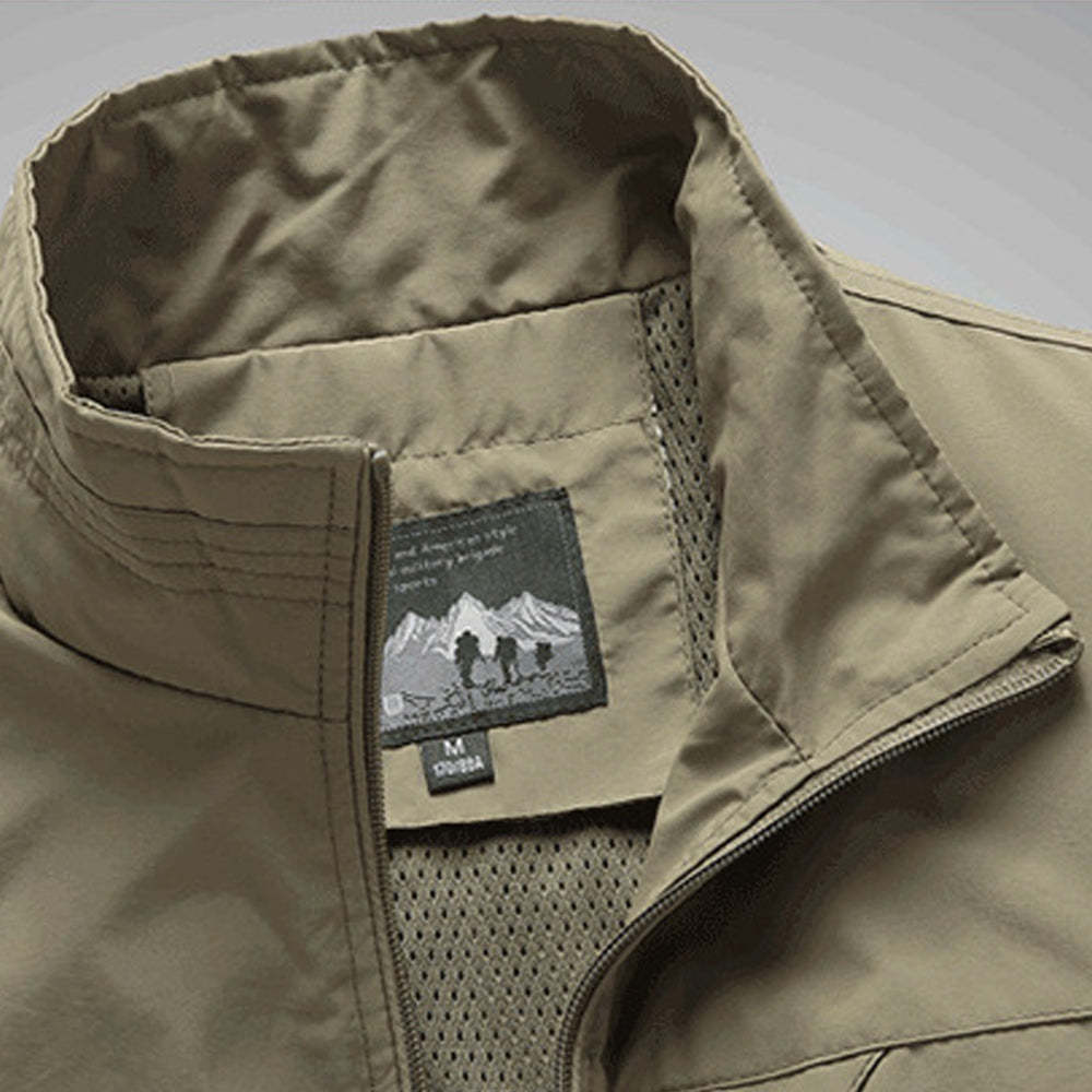 Olivoslindo Chaleco deportivo de ocio al aire libre para hombre