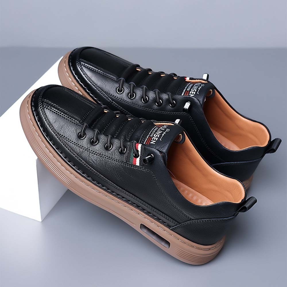 Men's Breathable Leather Casual Shoes