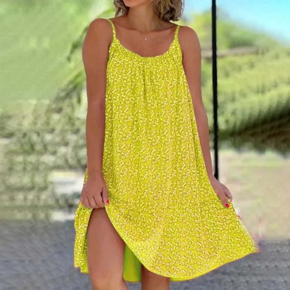 2024 New Year Hot Sale - 50% Discount - 2024 New Printed Camisole Dress