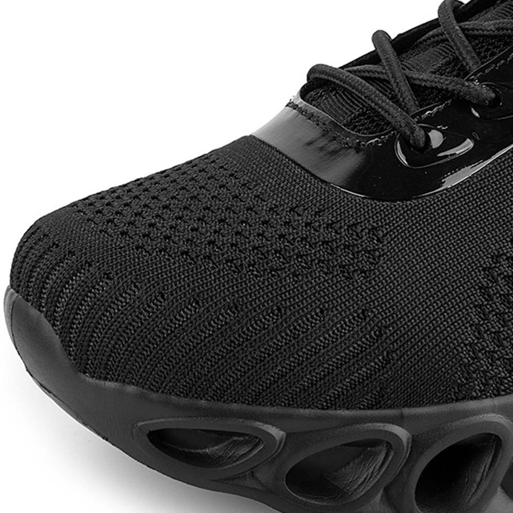 Zapatillas de deporte con cordones de malla flameada transpirable para hombre