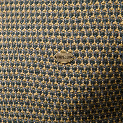 Olivoslindo™ Jersey de hombre de manga larga con cuello redondo y bloques de color