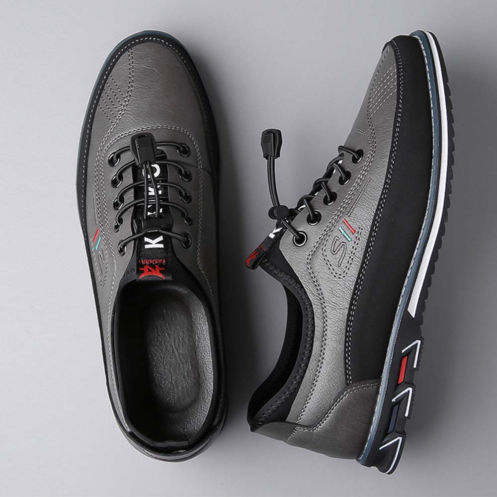 Classic fashion men's leather casual shoes