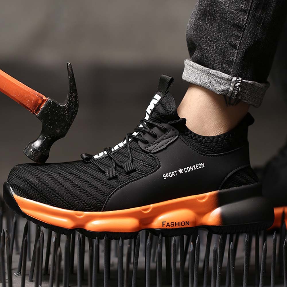 Hojanaranja Zapatos protectores cómodos, antipinchazos y transpirables
