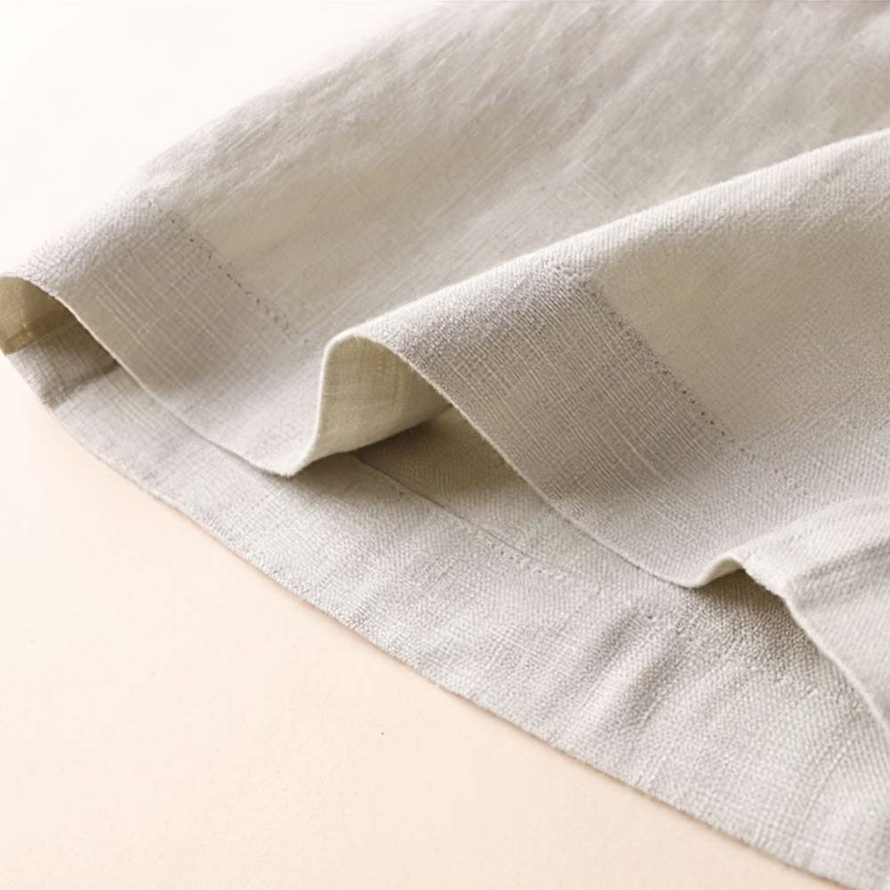 2024 pantalones anchos de algodón y lino transpirables de primavera y verano