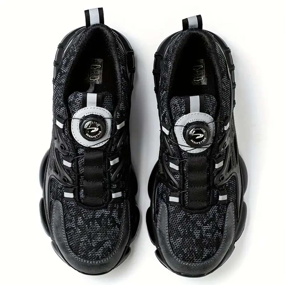 Zapatos de trabajo con cordones resistentes a pinchazos para hombre