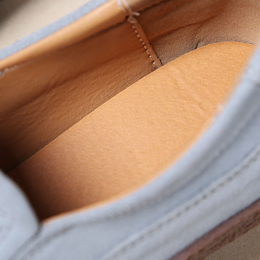 New style women's retro all-match slip-on beanie shoes