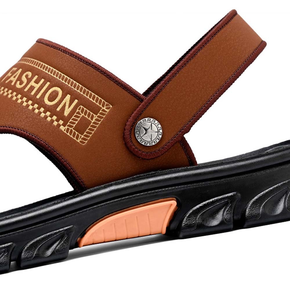 Sandalias de playa con punta abierta, antideslizantes y transpirables para hombre