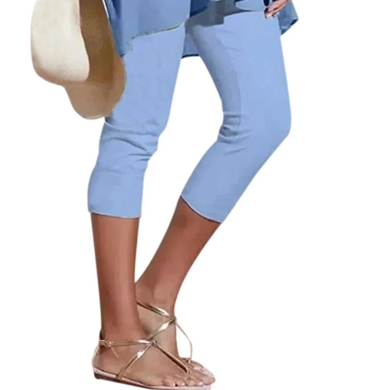 49% de descuento - Leggings casuales de color sólido para mujer👖