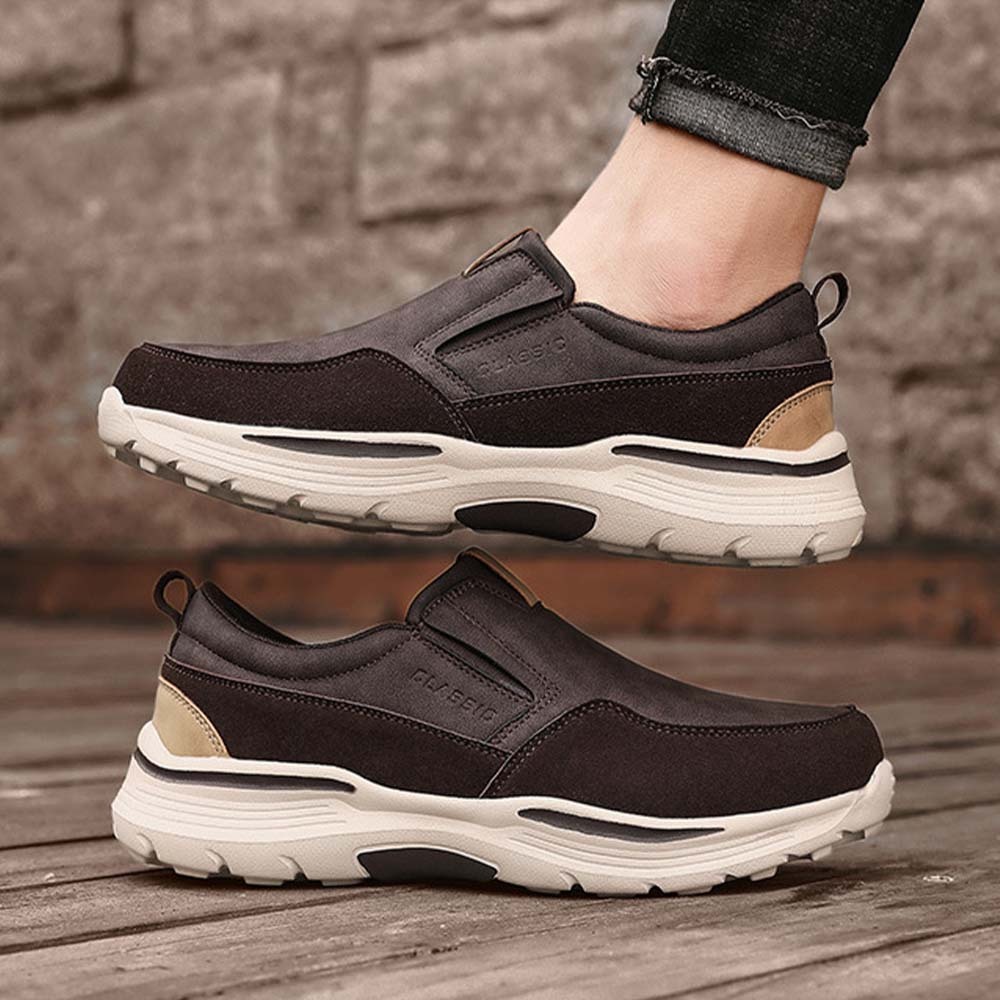 Comfortable and casual men's platform loafers