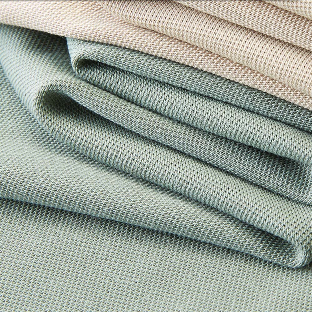 Men's new breathable mulberry silk short-sleeved business polo shirt