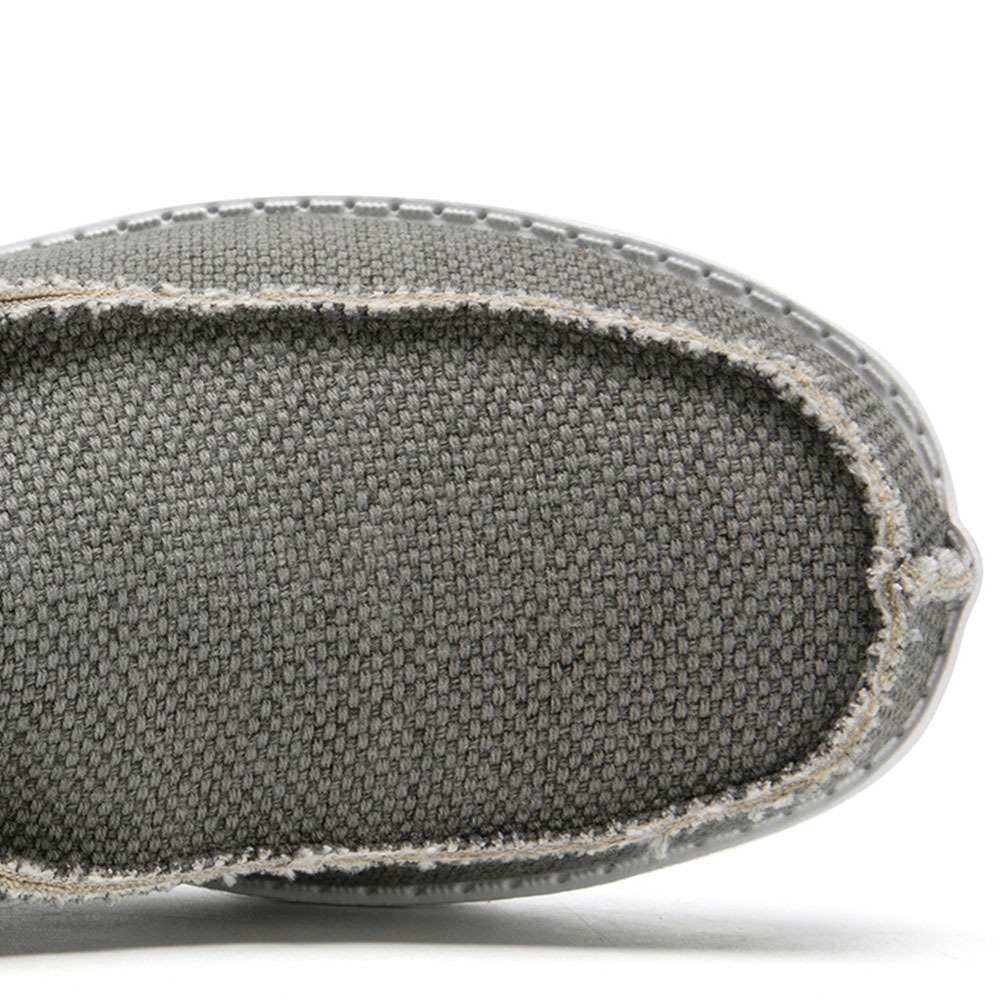 Olivoslindo Zapatos casuales de lona Mocasines de hombre Zapatos de tela Zapatos de pesca