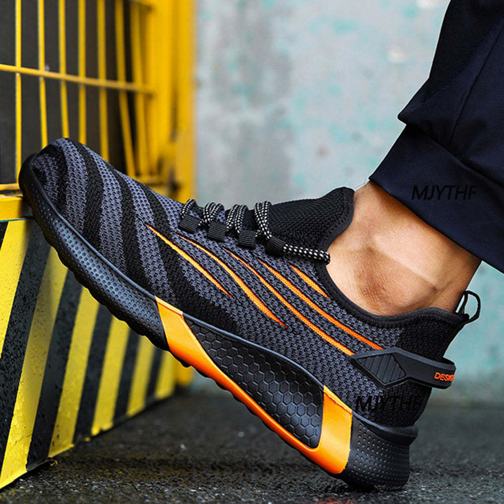Olivoslindo 2023 Nuevos zapatos de seguridad ligeros y transpirables