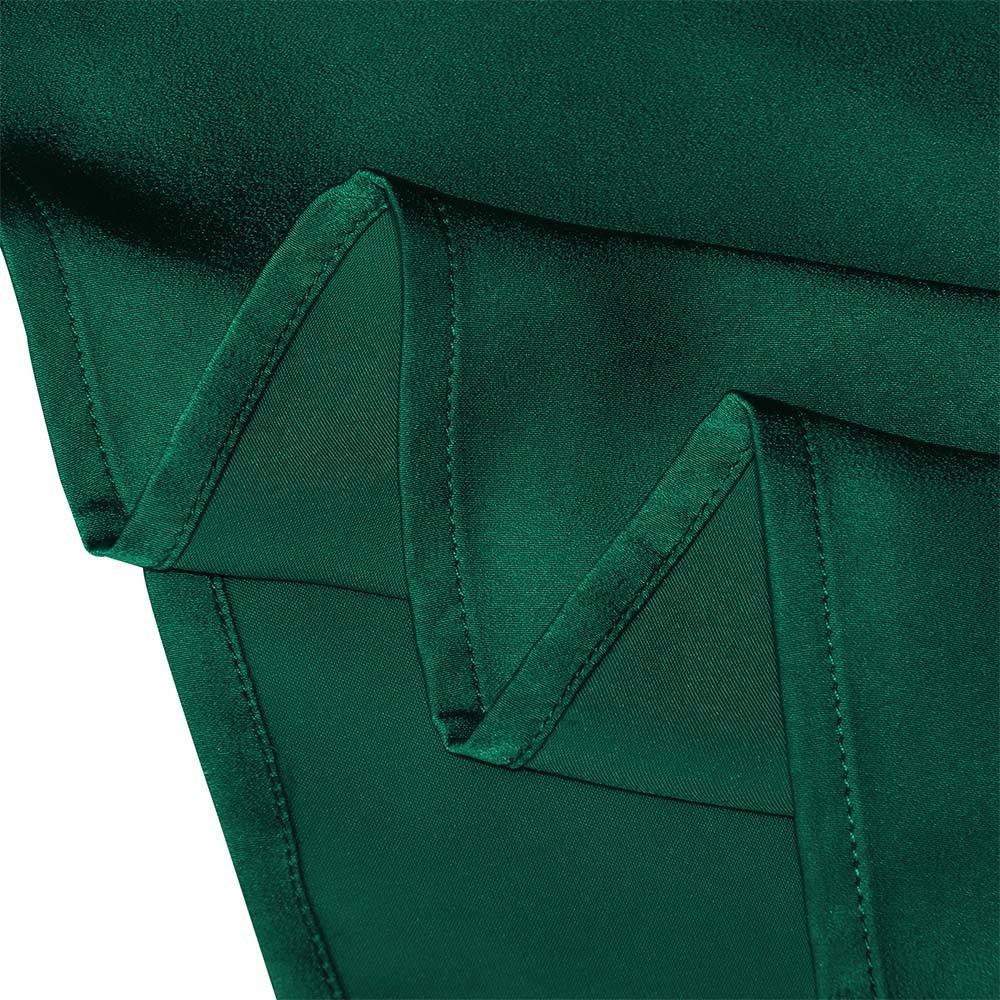 2024 New fashion satin sleeveless dress evening dress