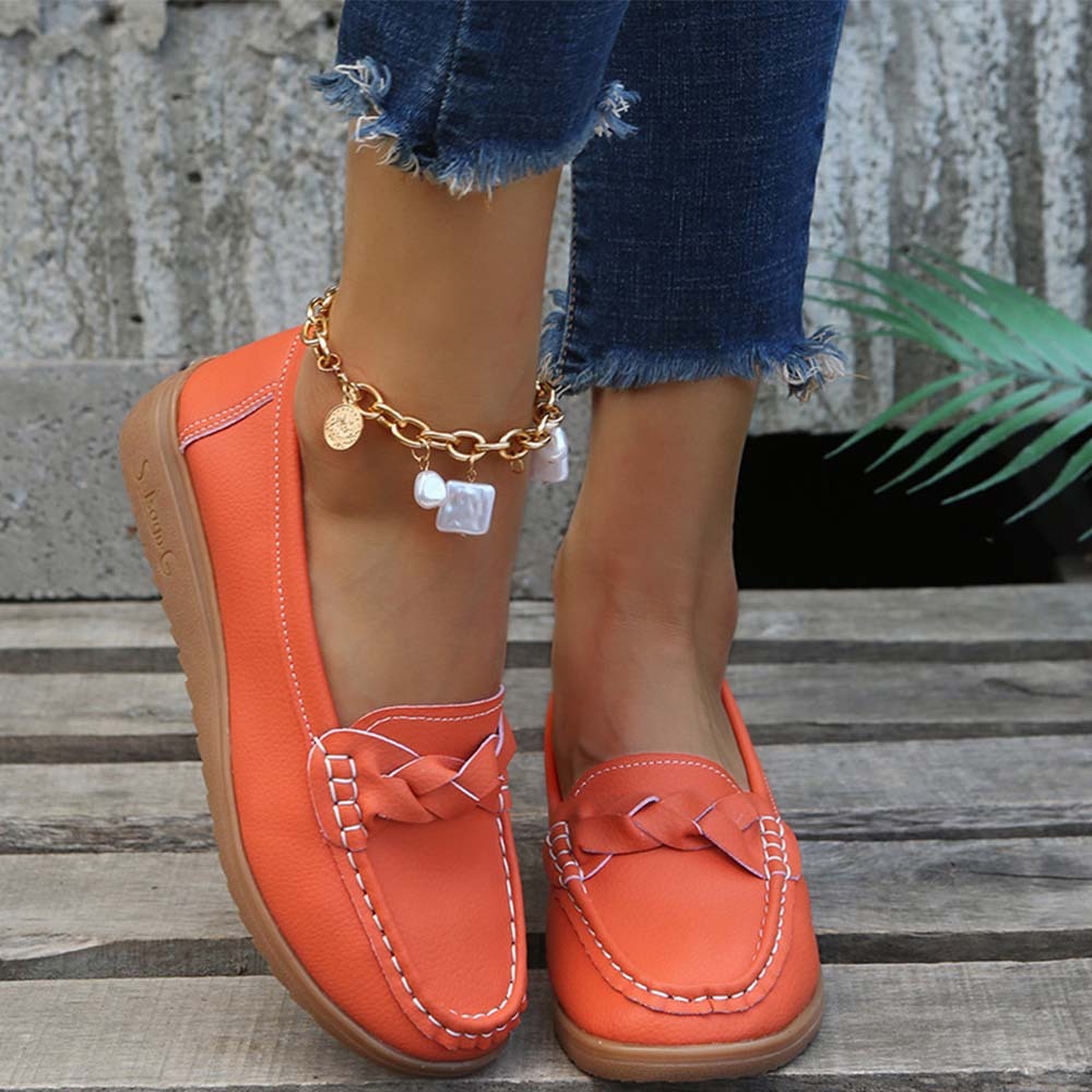 Zapatos casuales planos sin cordones de primavera 2024