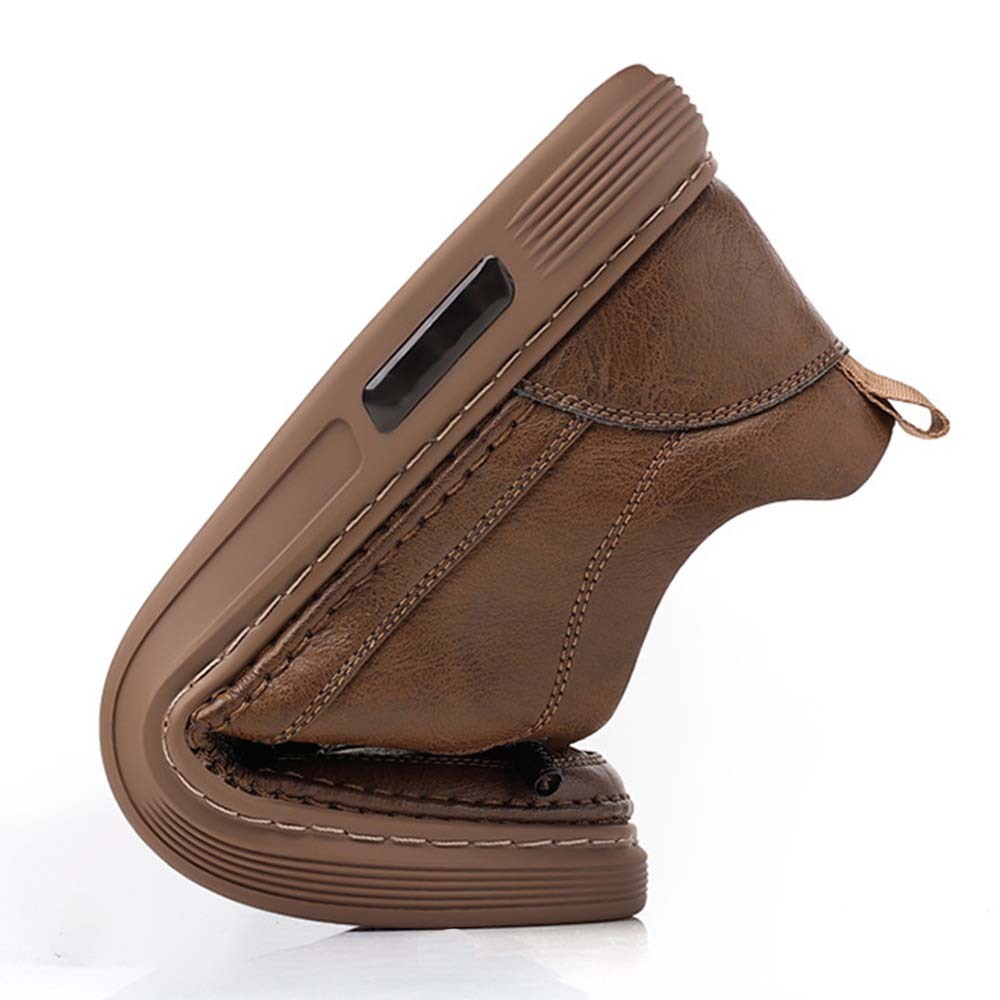 Men's Breathable Leather Casual Shoes