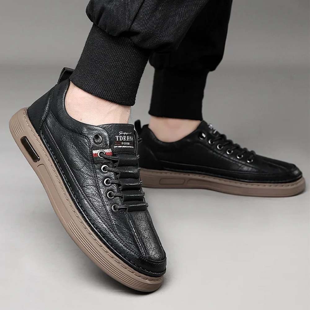 Men's Breathable Leather Casual Shoes
