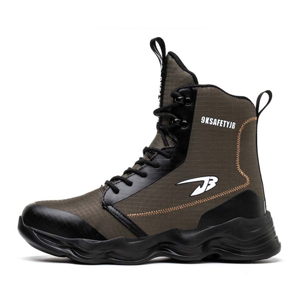 New steel-toe anti-smash, anti-puncture, wear-resistant safety shoes