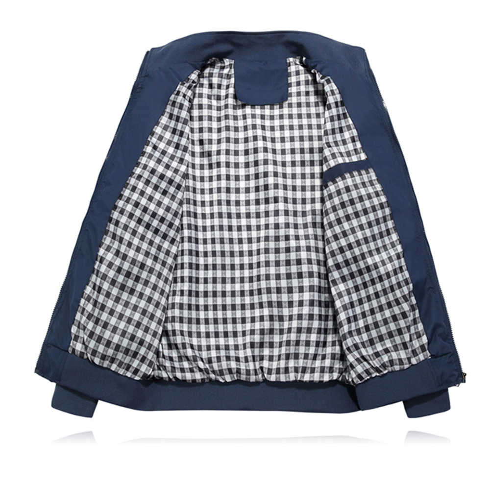 Olivoslindo Chaqueta delgada informal de negocios de talla grande para primavera y otoño