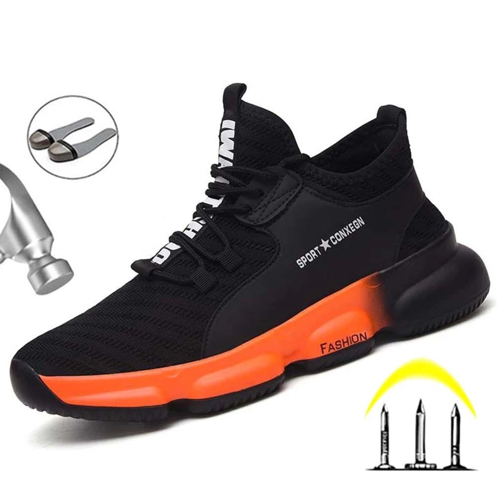 Hojanaranja Zapatos protectores cómodos, antipinchazos y transpirables