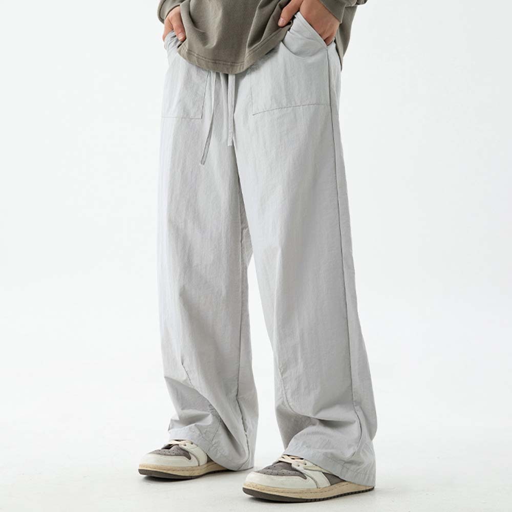 Monos holgados de pierna ancha para hombres y mujeres