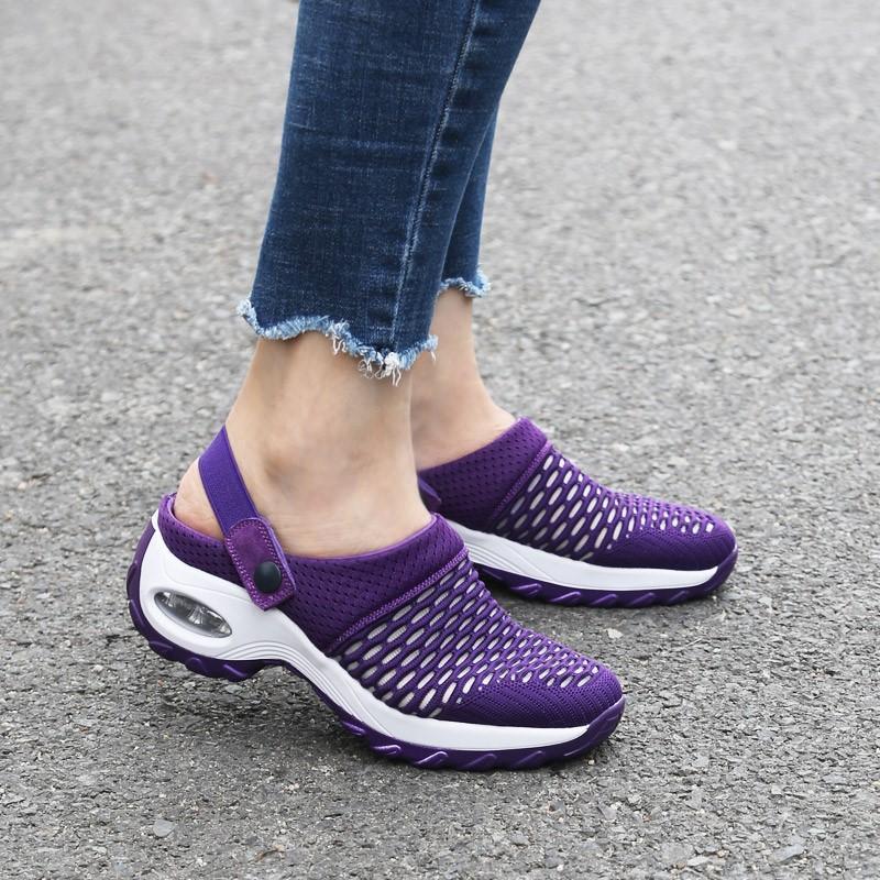 Olivoslindo Sandalias de mujer de moda con colchón de aire