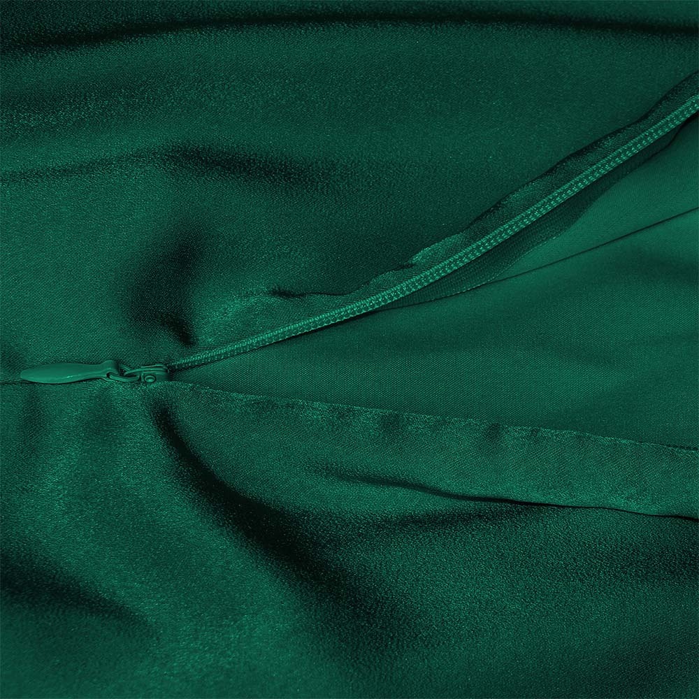 2024 New fashion satin sleeveless dress evening dress