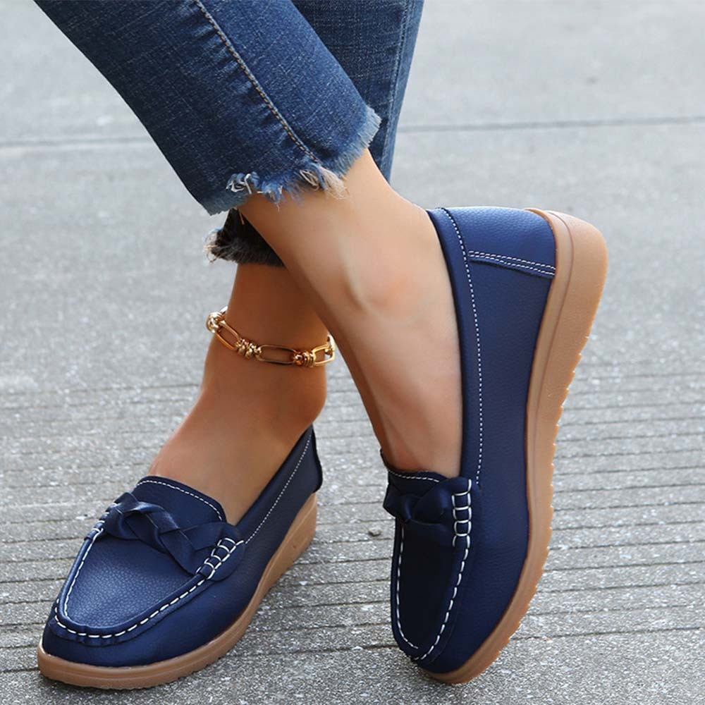 Zapatos casuales planos sin cordones de primavera 2024