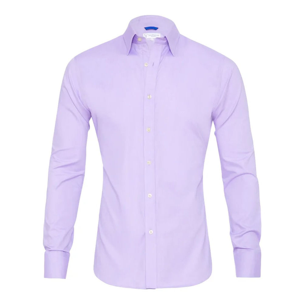 Camisa elástica con cremallera para hombre nueva de primavera