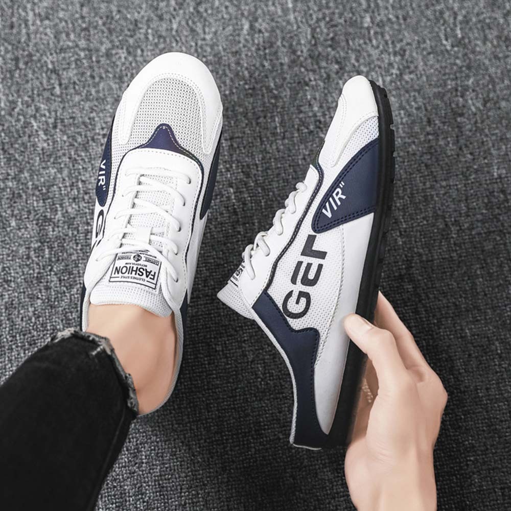 Zapatillas antideslizantes ligeras y transpirables para hombre, zapatos casuales