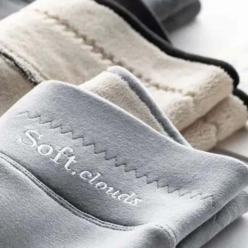 Figcoco Ladies fashion comfortable fleece warm leggings