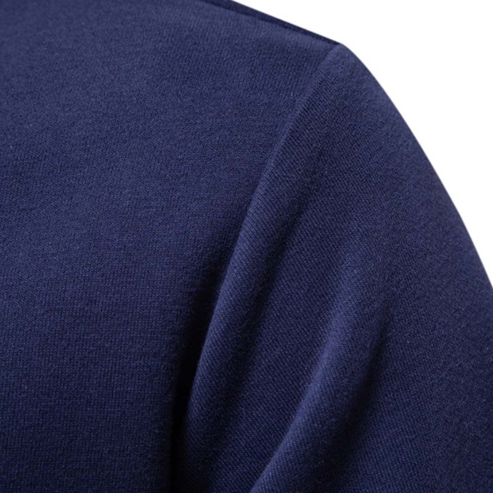 Smiledeer 2024 New men’s long-sleeved Polo shirt casual sweatshirt