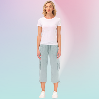 Hojanaranja™ Pantalones cortos informales para deportes al aire libre de secado rápido para mujer